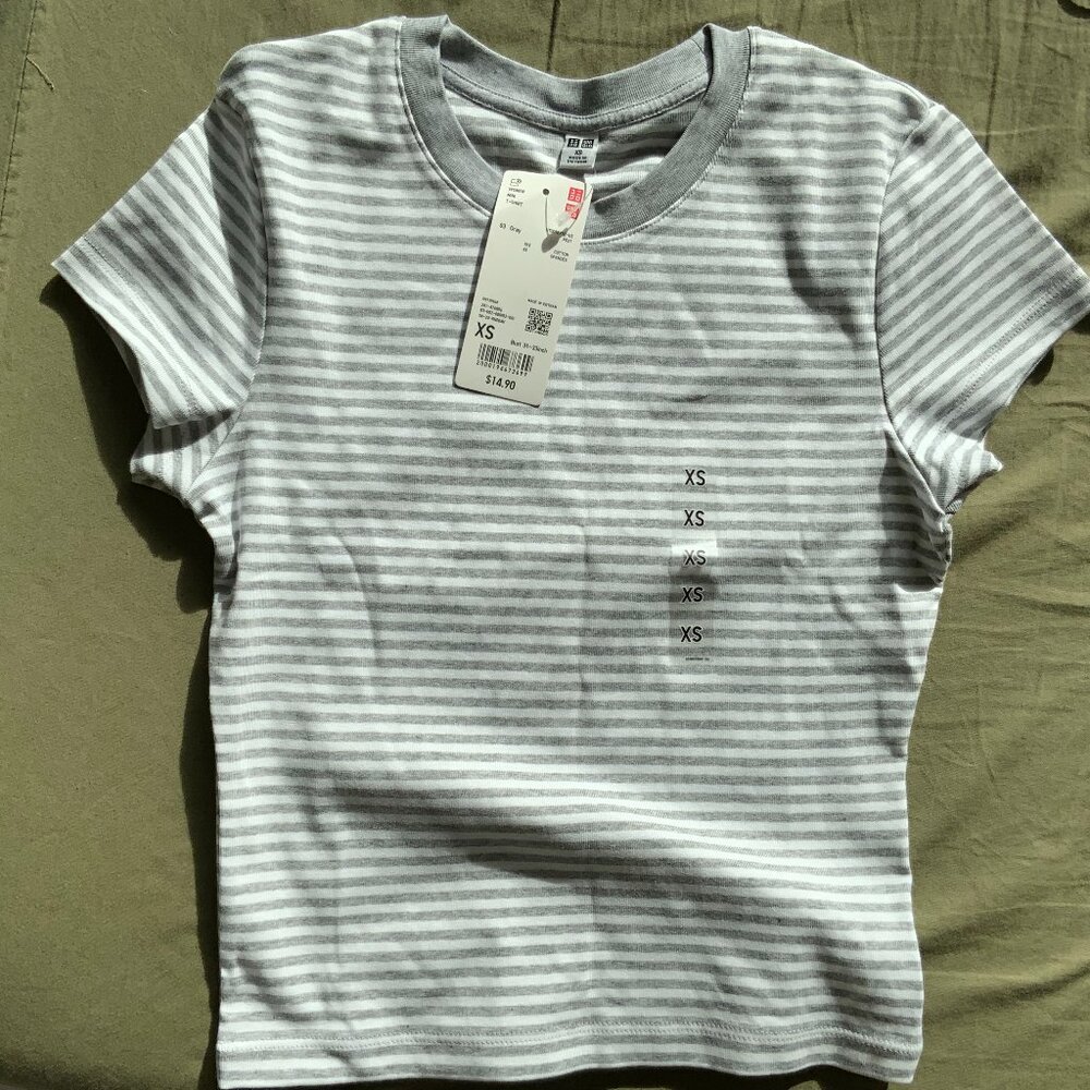 Uniqlo Women's Mini T-Shirt | Striped